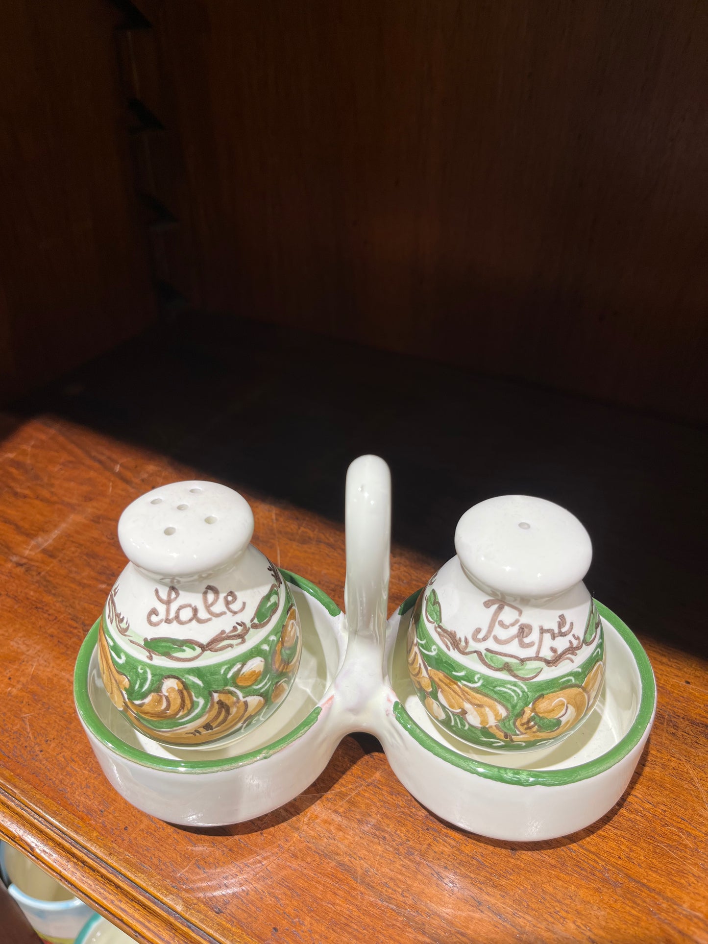 Salt and pepper shakers