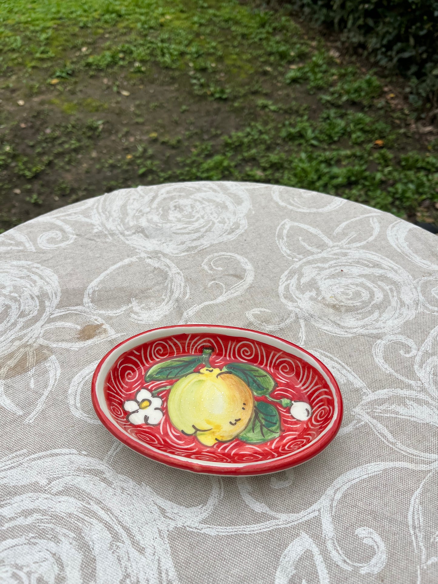 Ceramic soap dish
