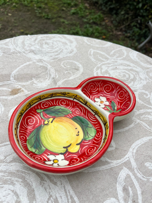 Ceramic olive holder