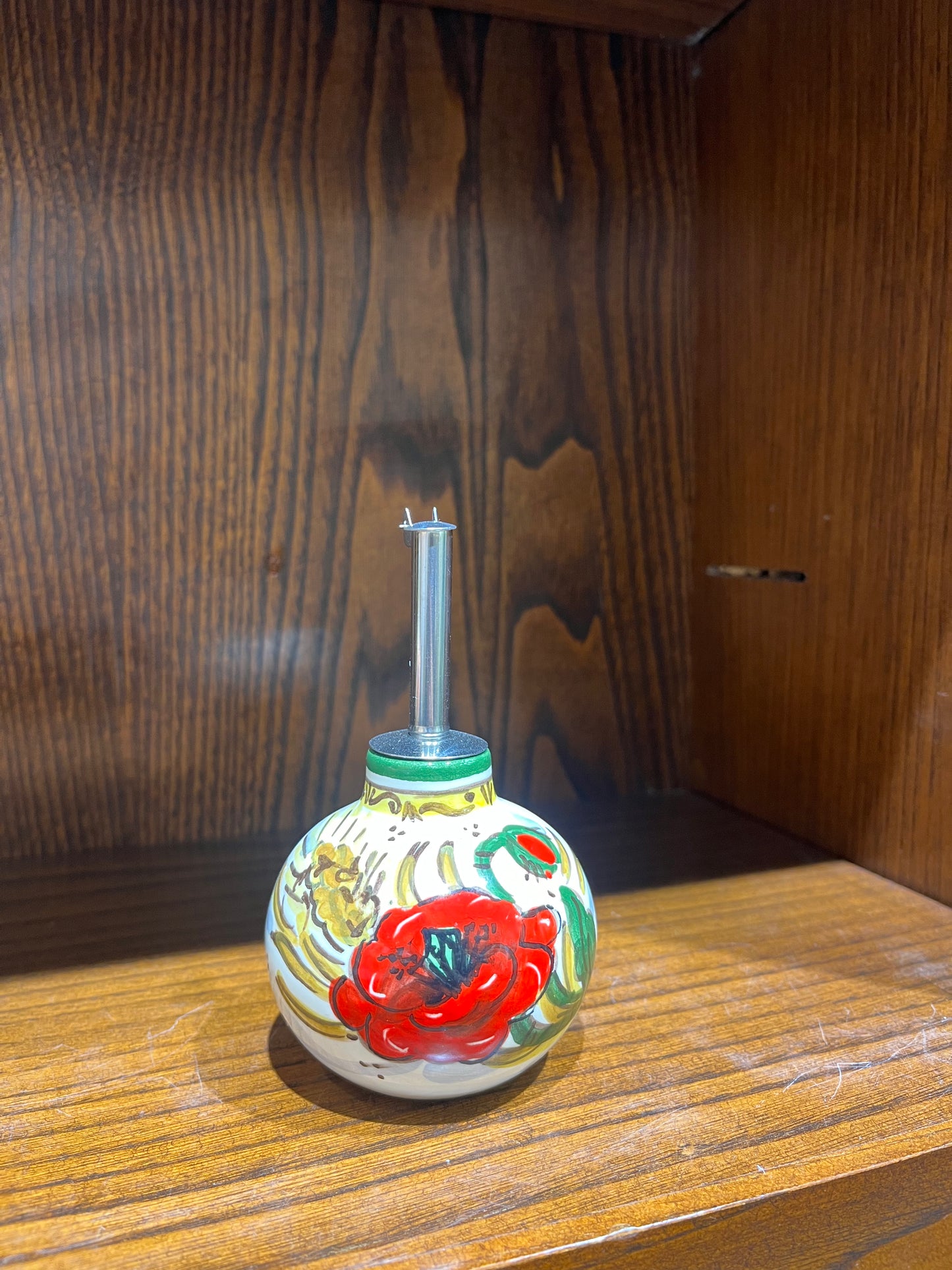 Ceramic oil dispenser