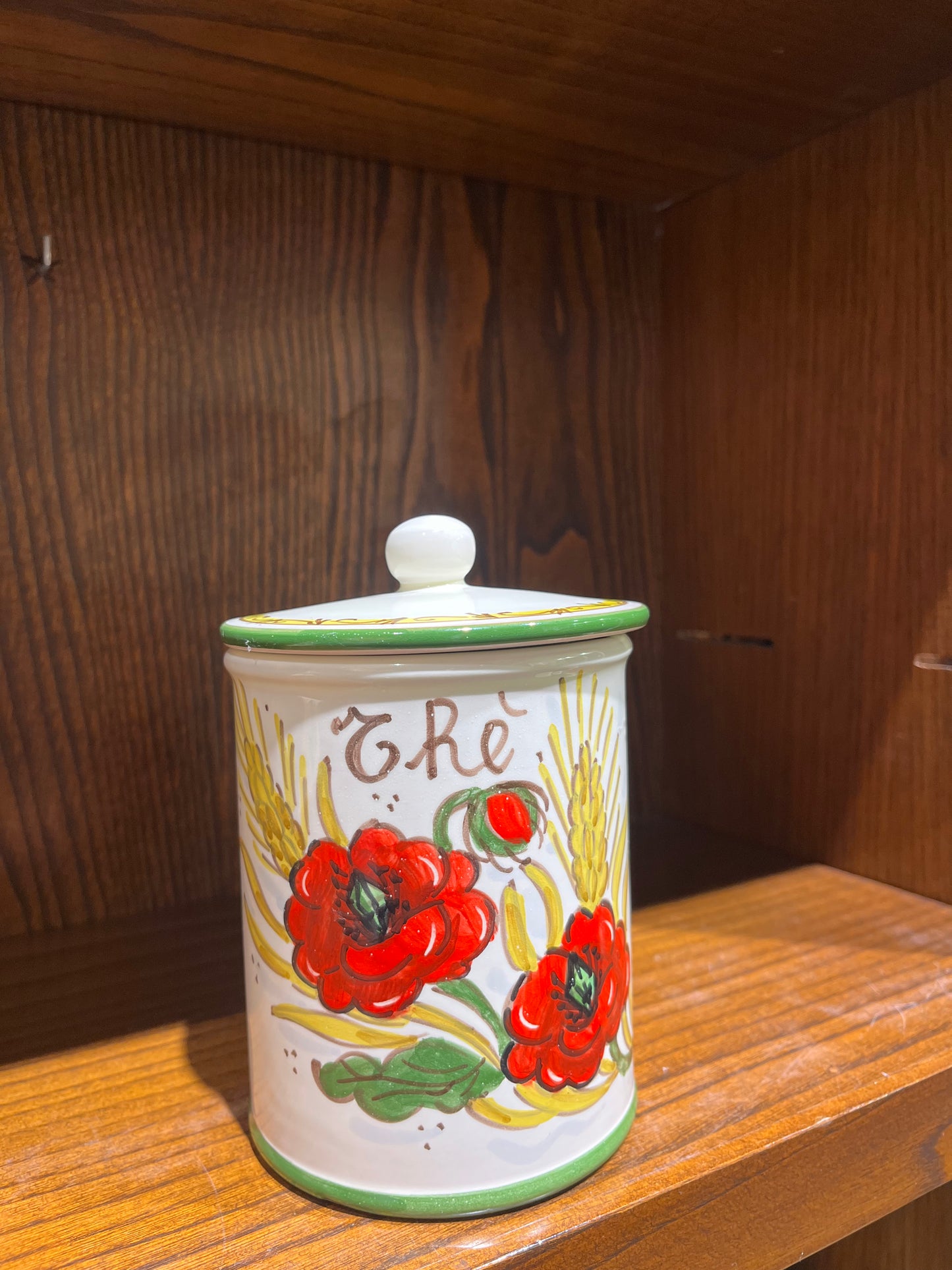 ceramic tea container