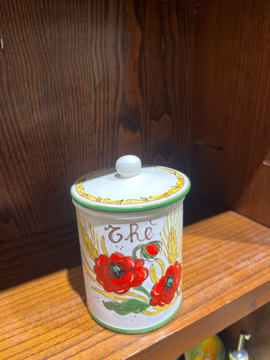 ceramic tea container