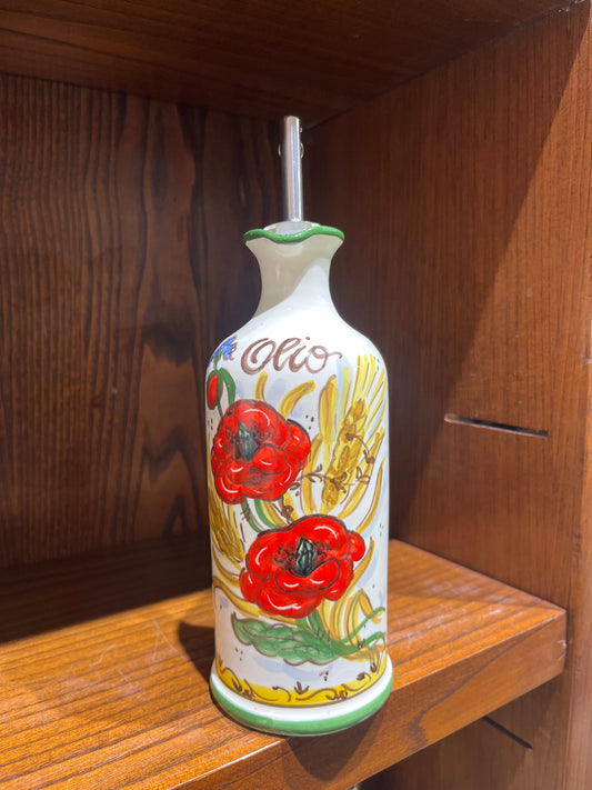 Ceramic oil dispenser