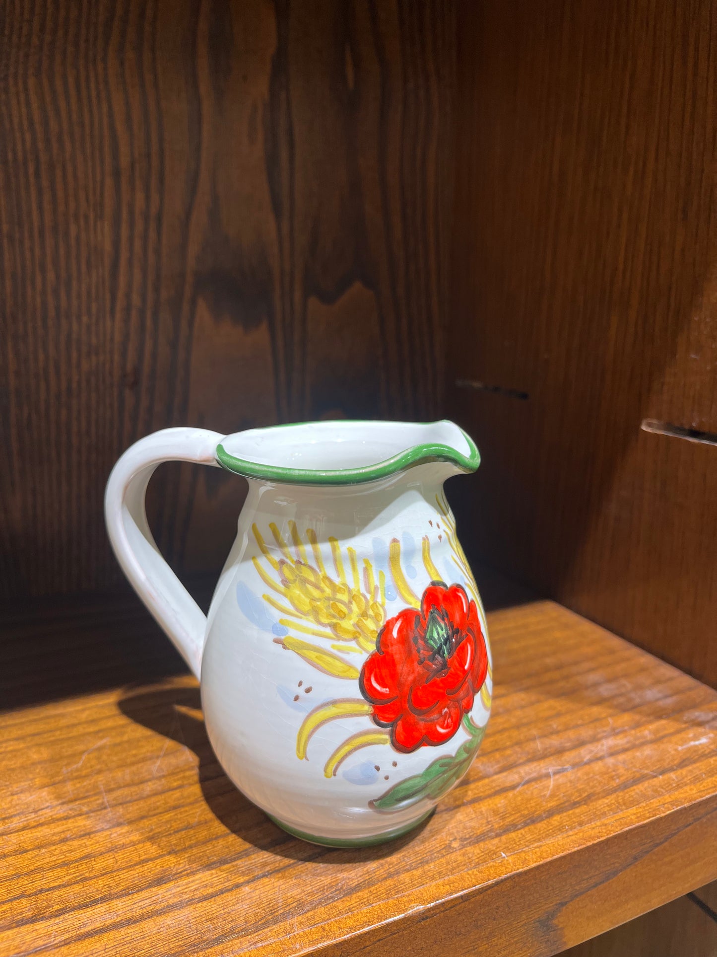 Ceramic pitcher