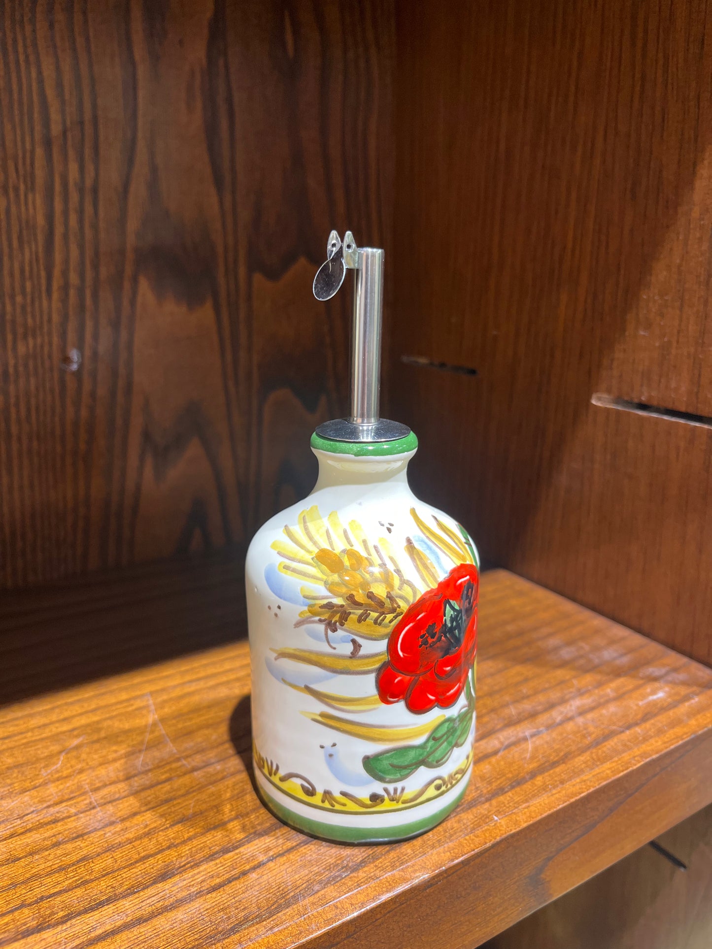 Ceramic oil dispenser