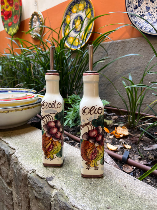 ceramic oil and vinegar set