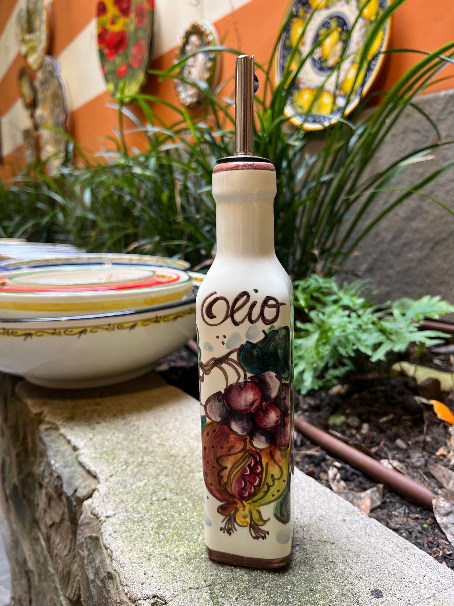 ceramic oil dispenser