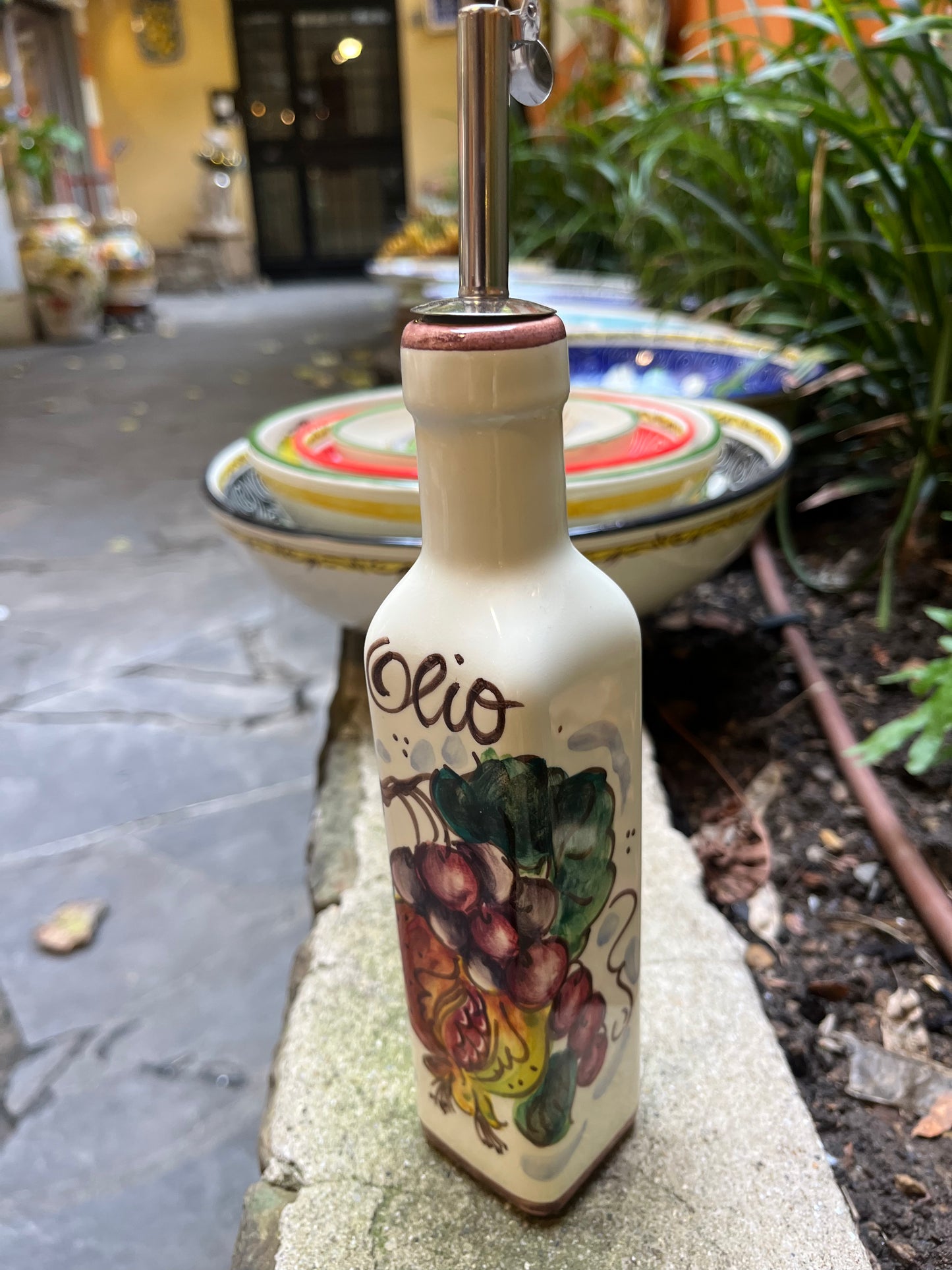 ceramic oil dispenser