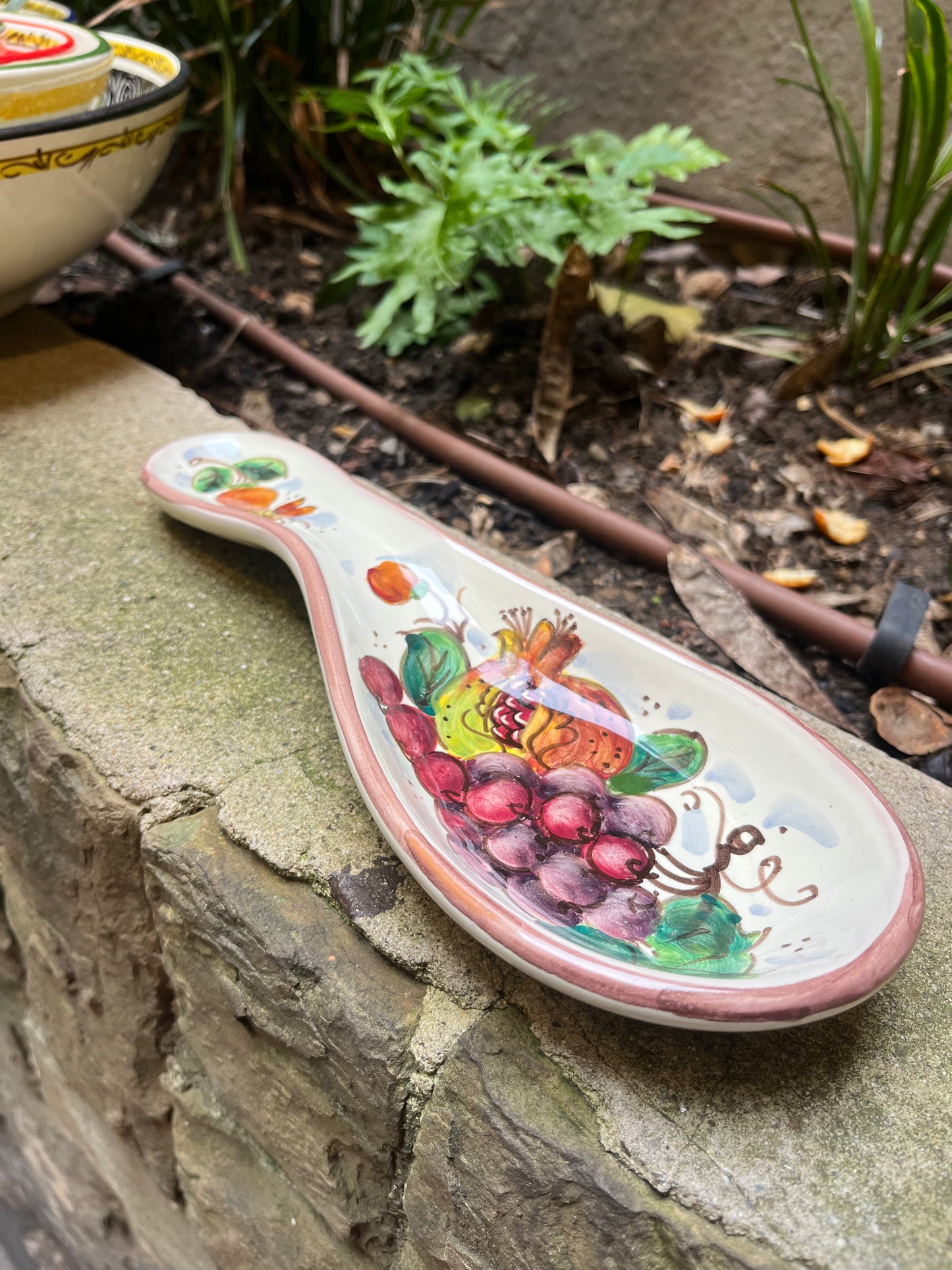 ceramic spoon rest