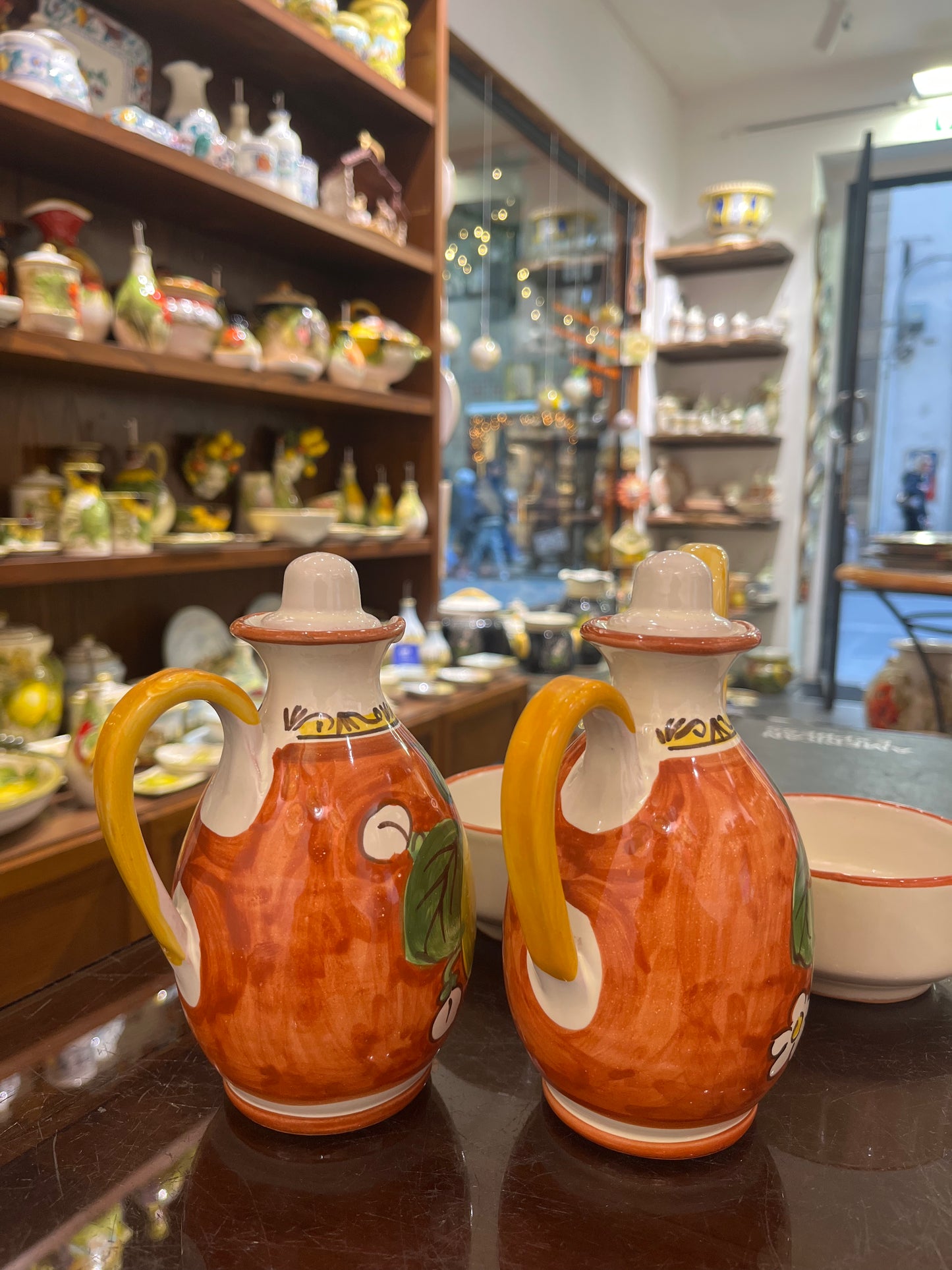 ceramic oil and vinegar set