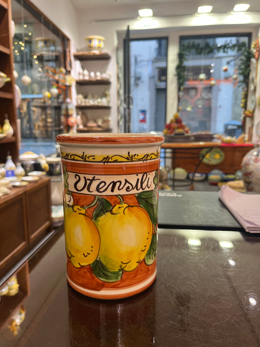 ceramic utensil holder