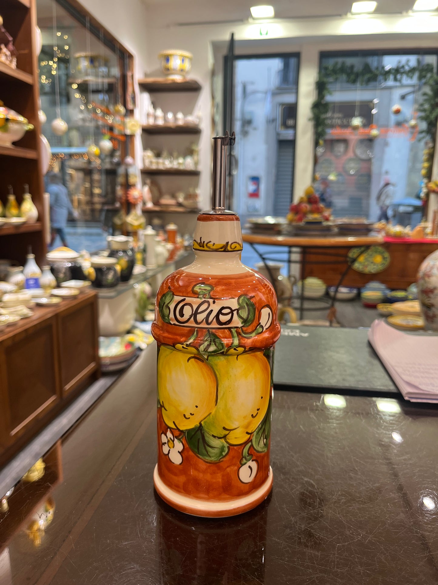 ceramic oil dispenser