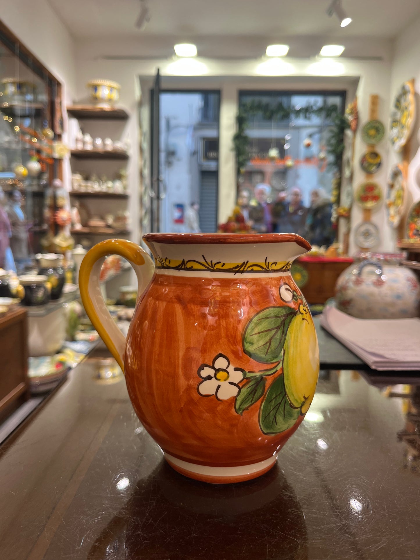 ceramic pitcher