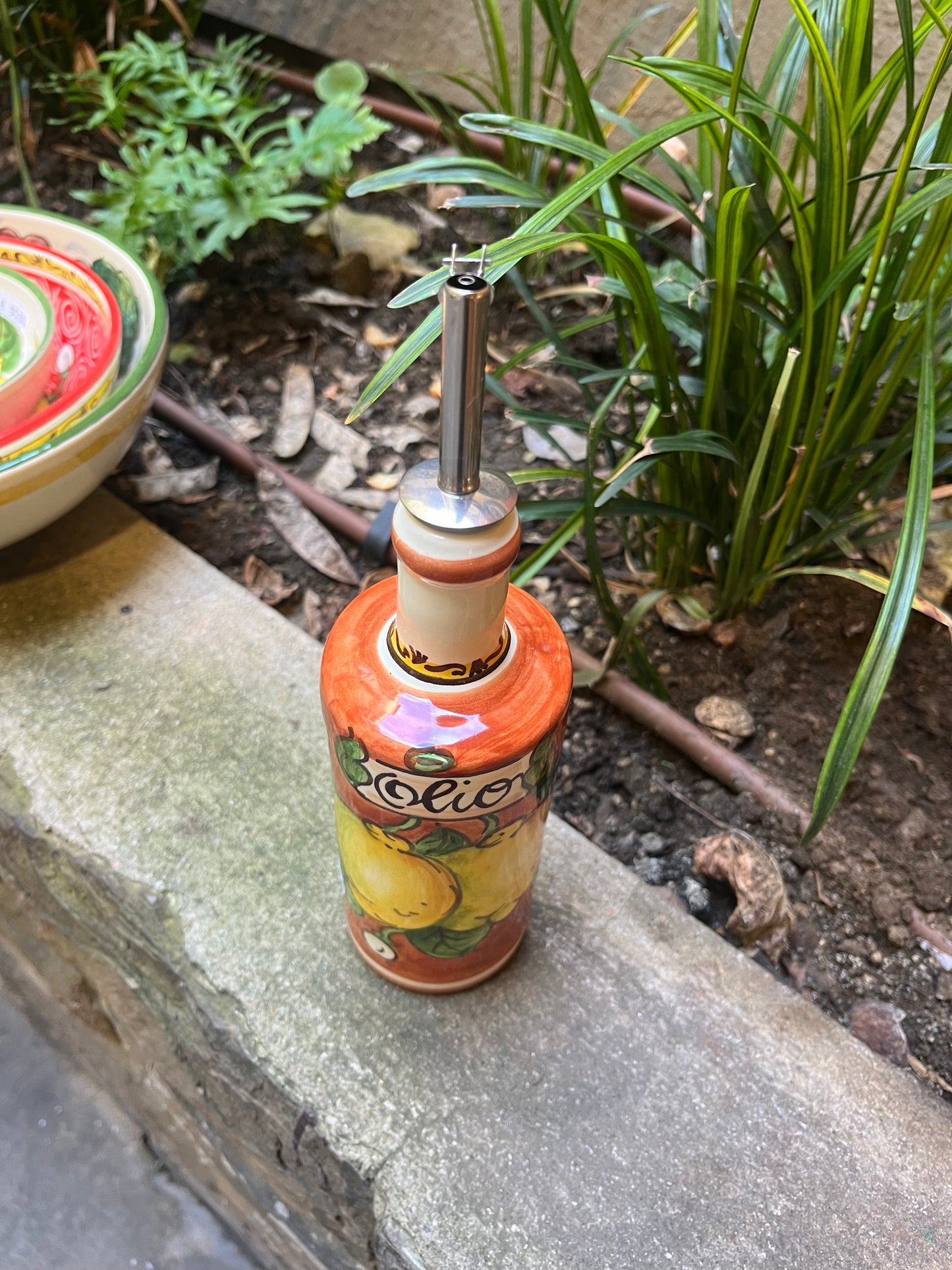 ceramic oil dispenser