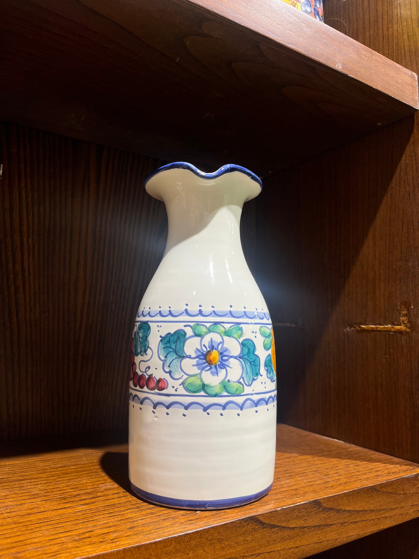 ceramic wine carafe