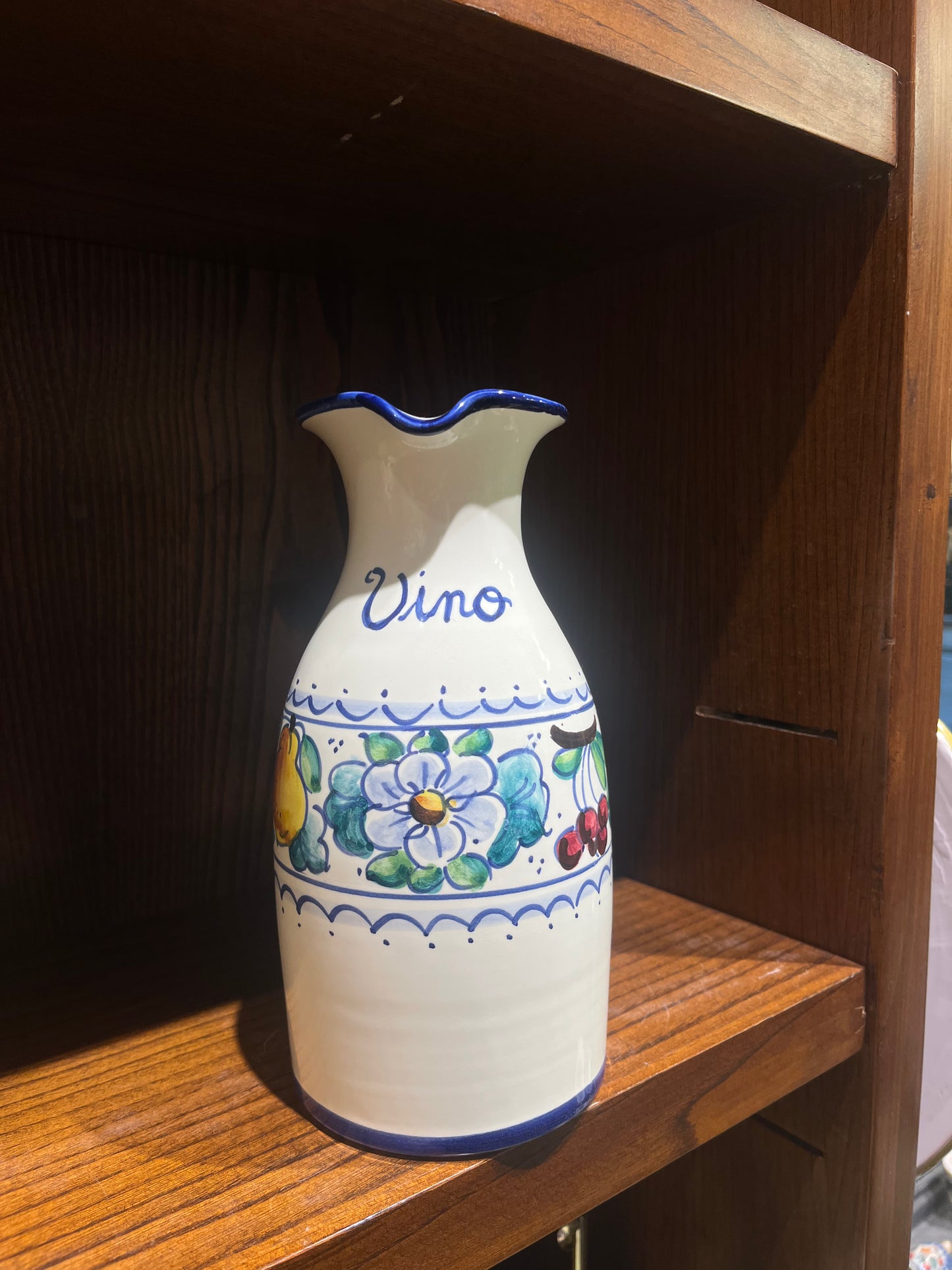 ceramic wine carafe