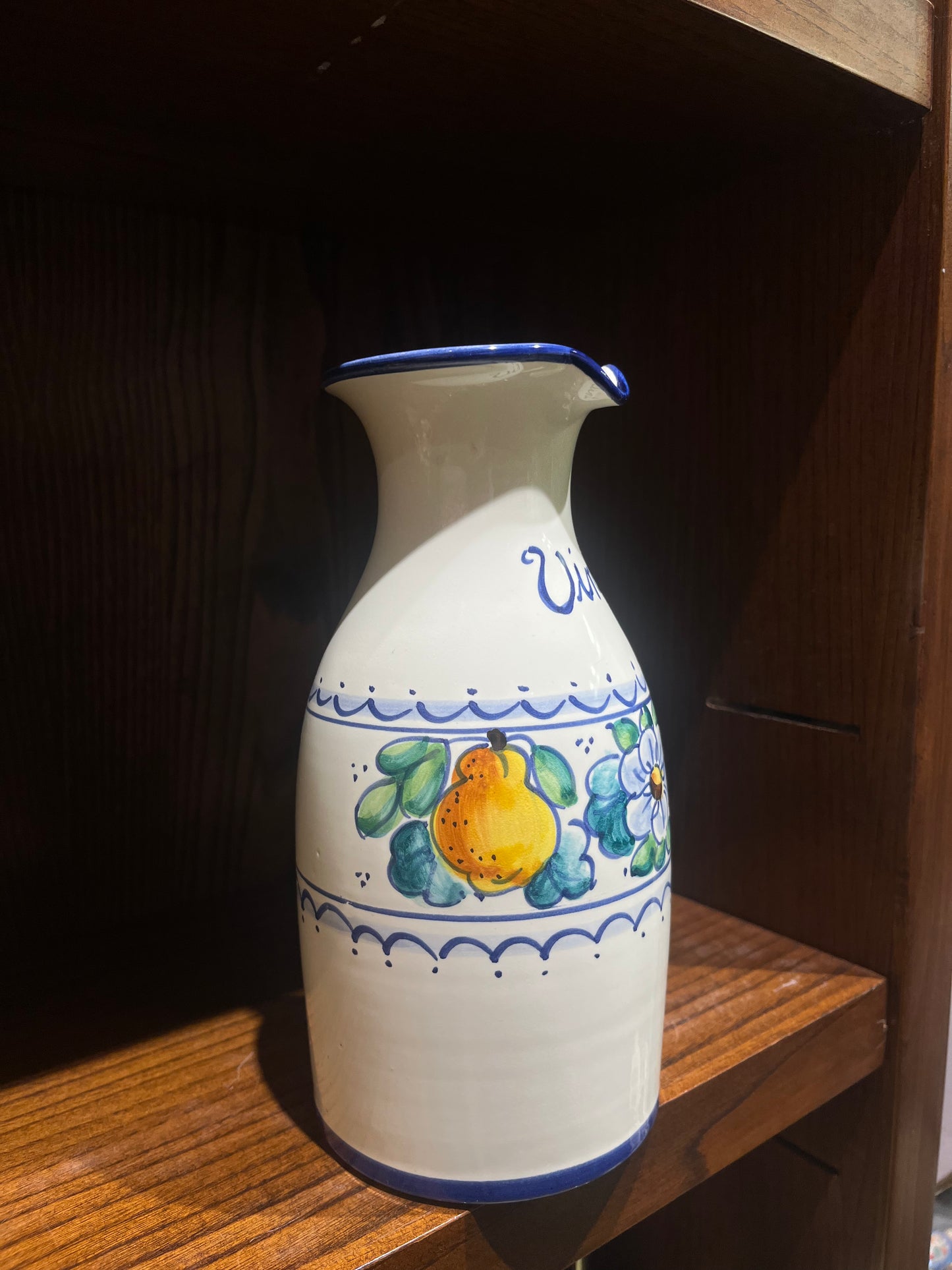 ceramic wine carafe