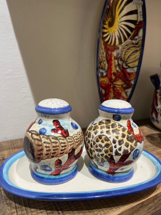 ceramic salt and pepper shakers
