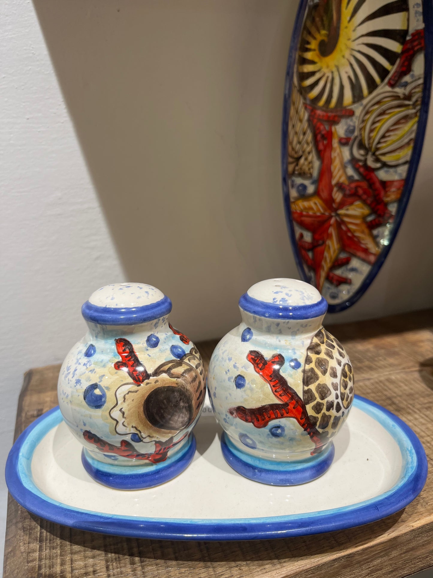 ceramic salt and pepper shakers