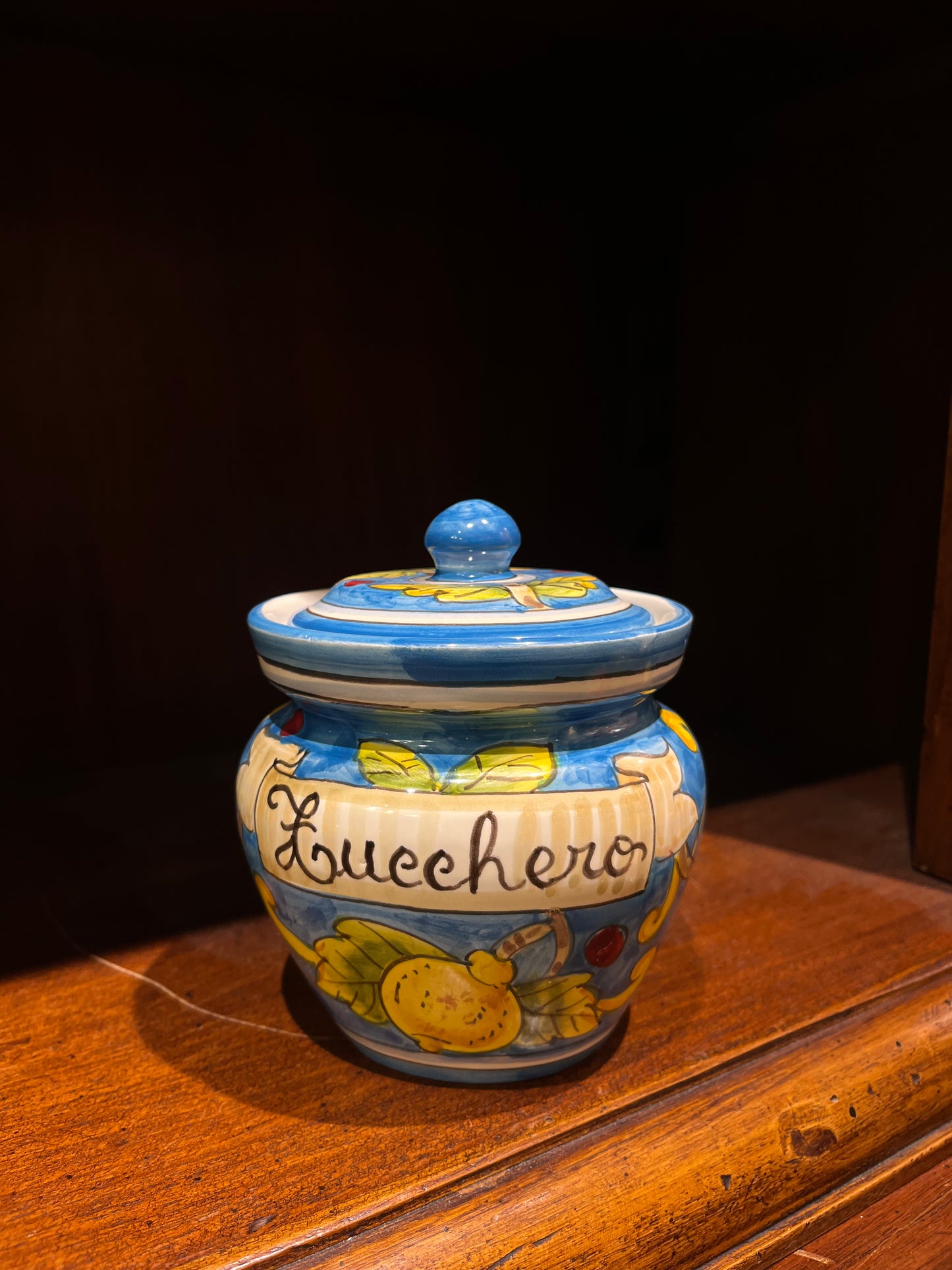 ceramic sugar container