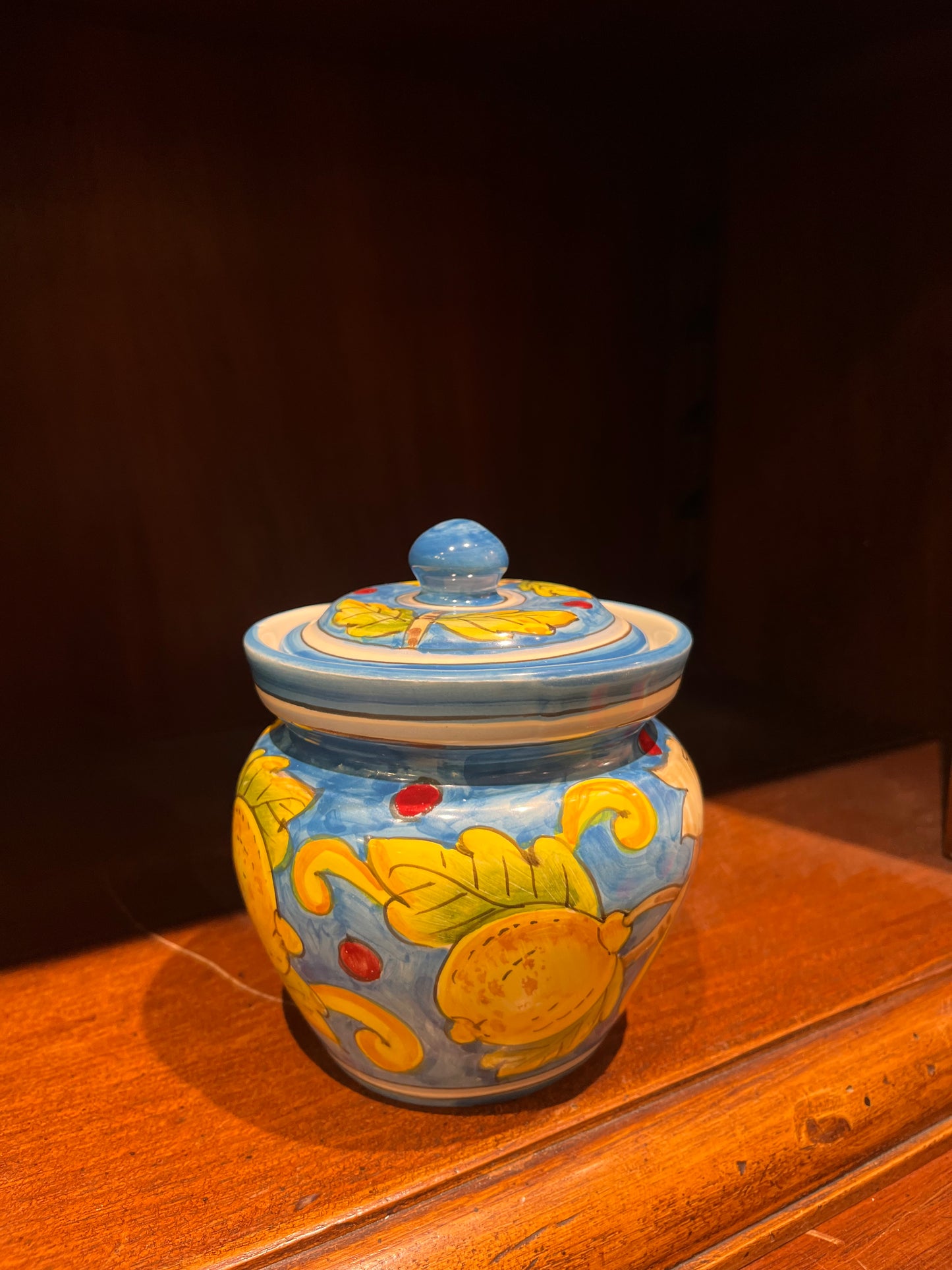 ceramic sugar container