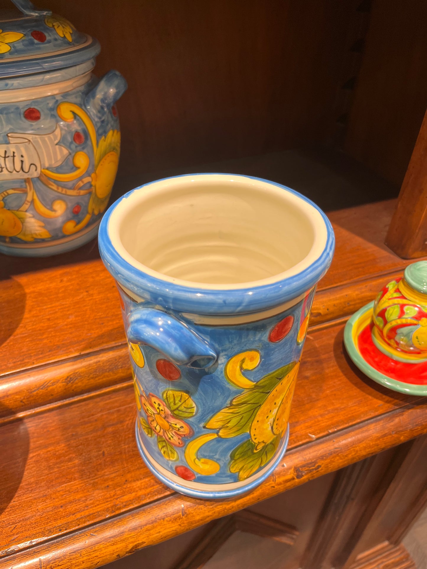 ceramic utensil holder