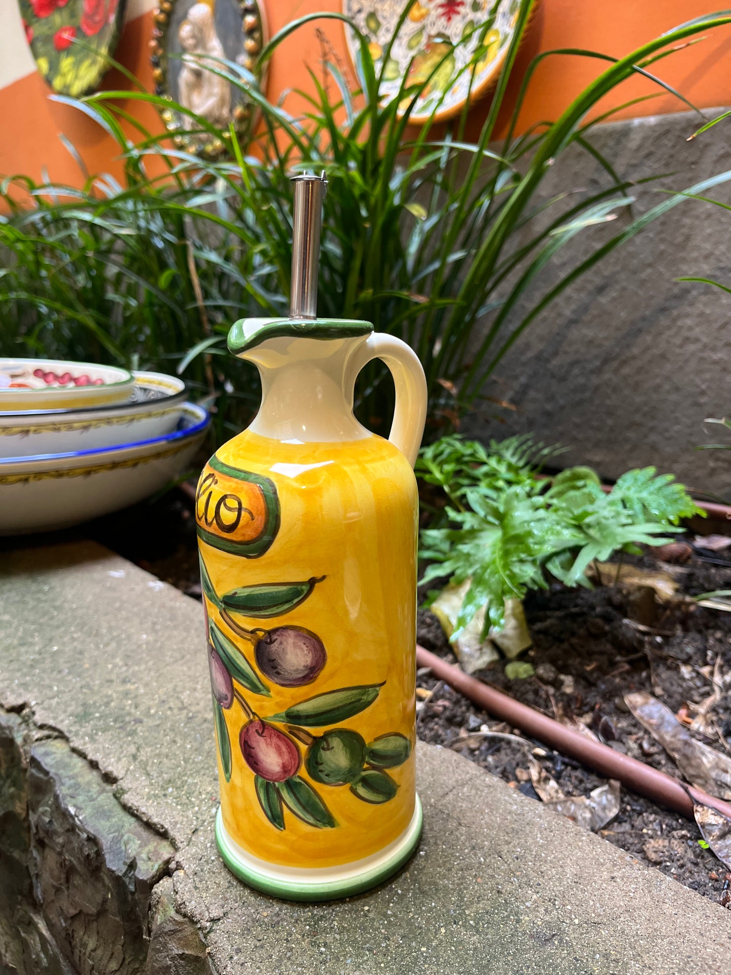 ceramic oil dispenser