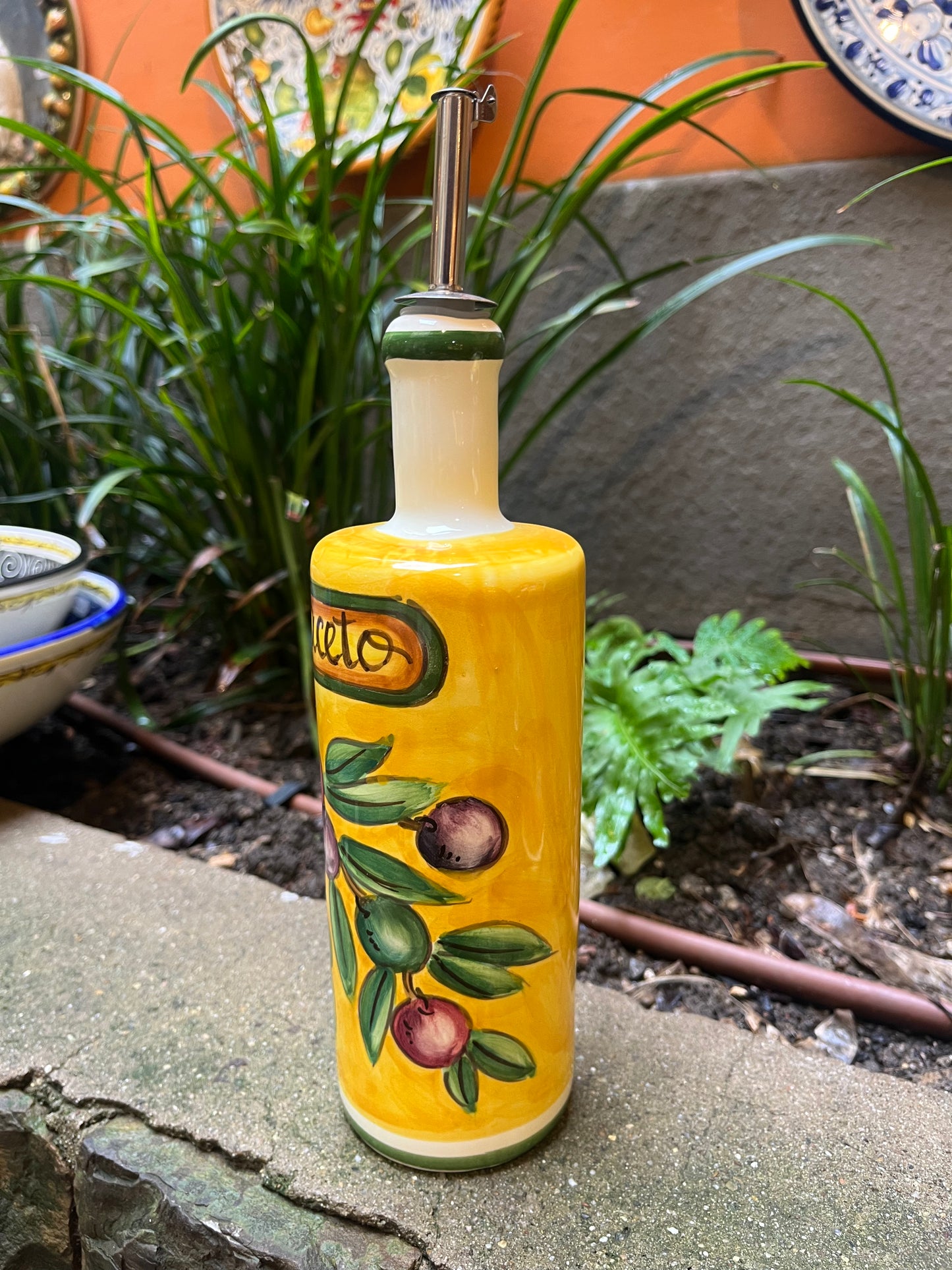 ceramic vinegar dispenser