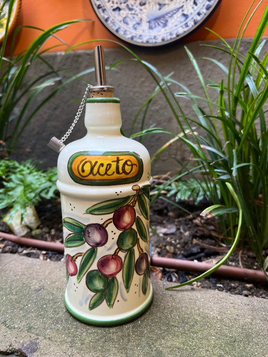 ceramic vinegar dispenser