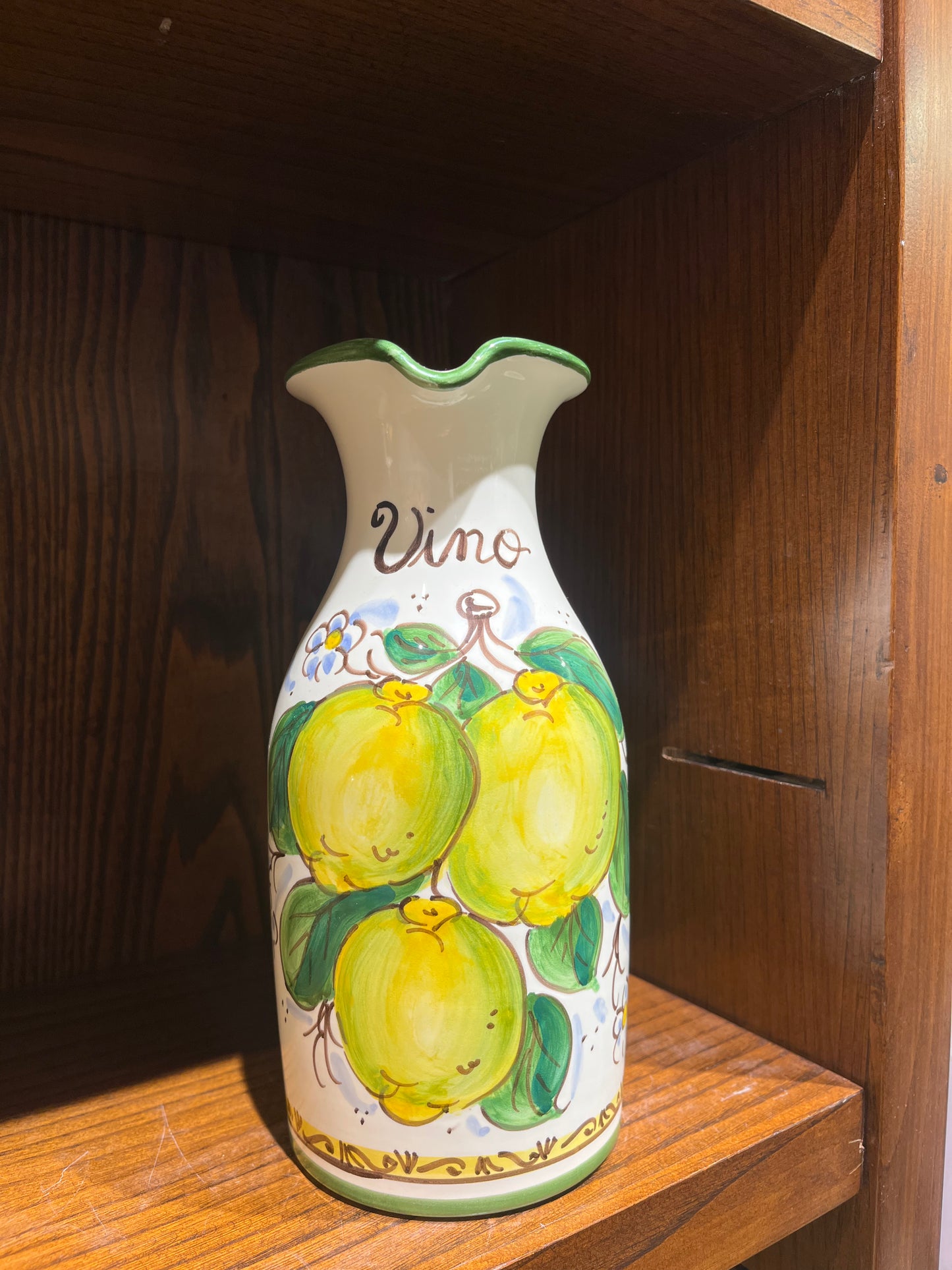 ceramic wine carafe