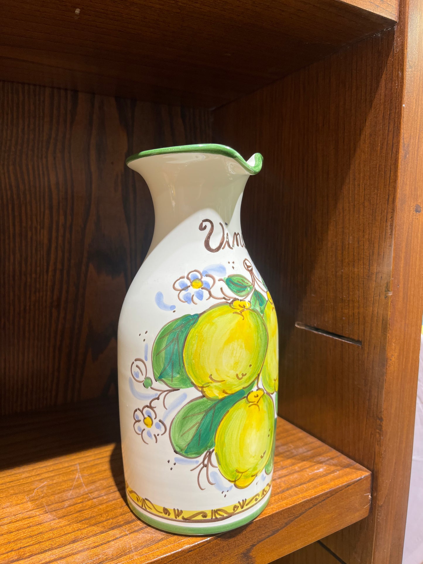 ceramic wine carafe