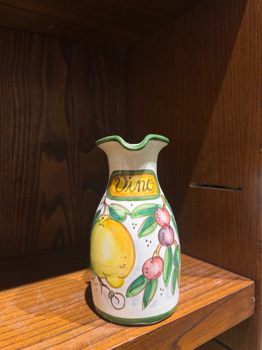 ceramic wine carafe