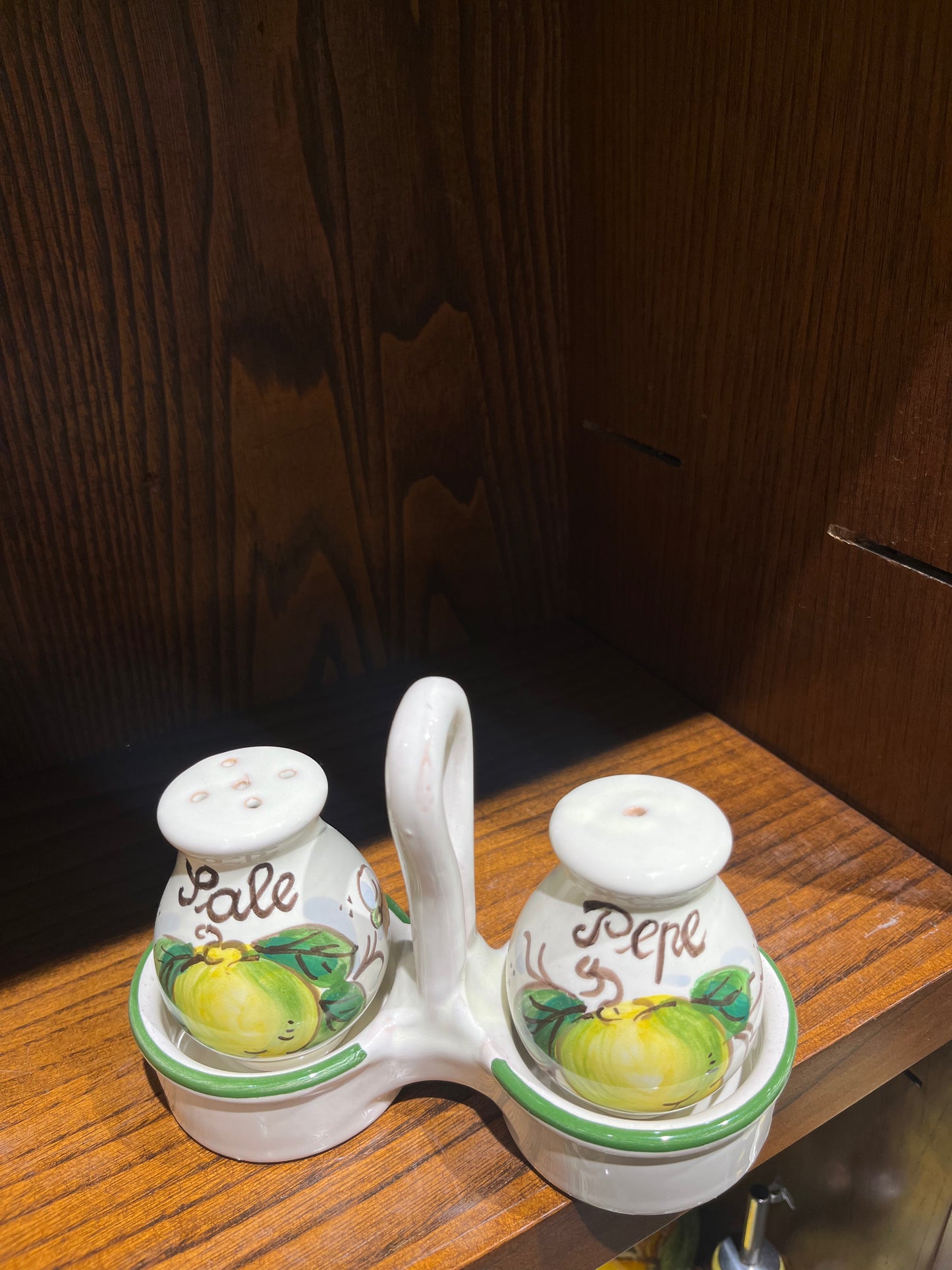 ceramic salt and pepper shakers