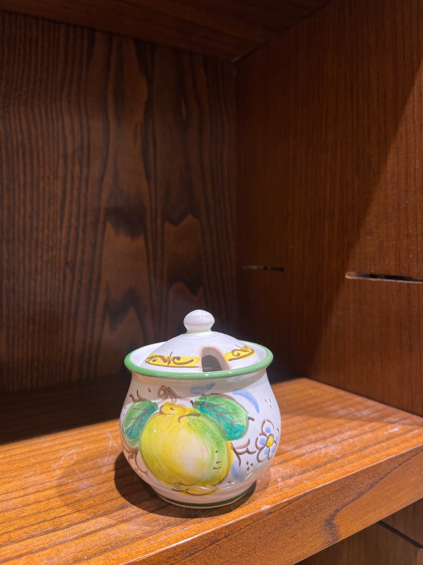 ceramic sugar container