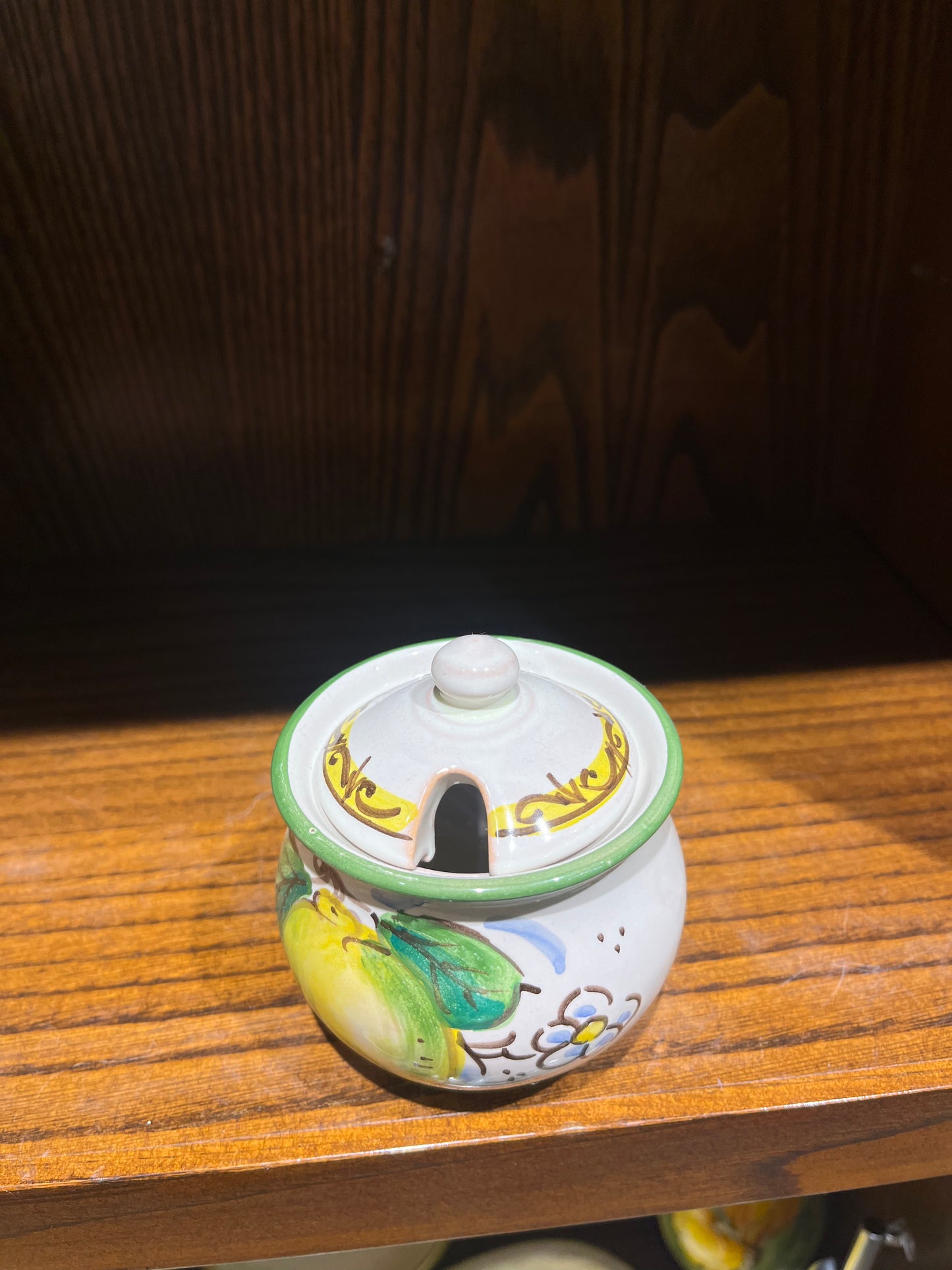 ceramic sugar container