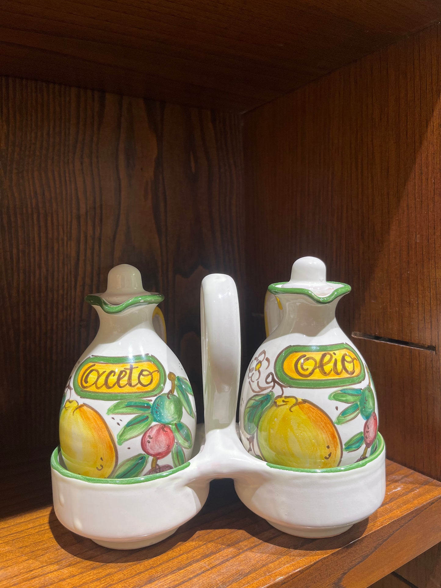 ceramic oil and vinegar set