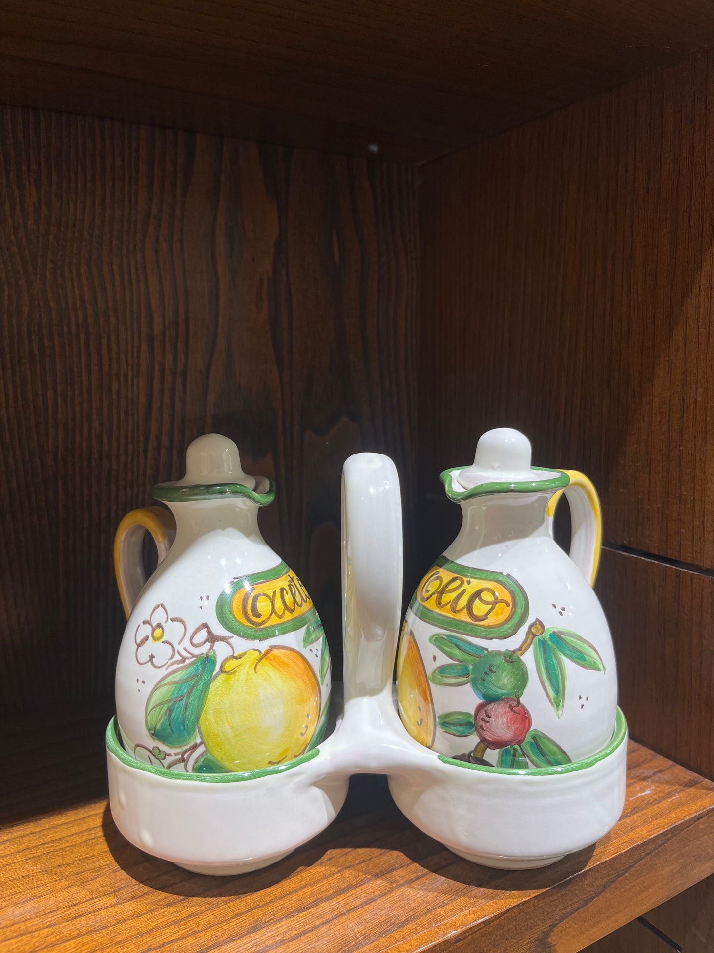 ceramic oil and vinegar set