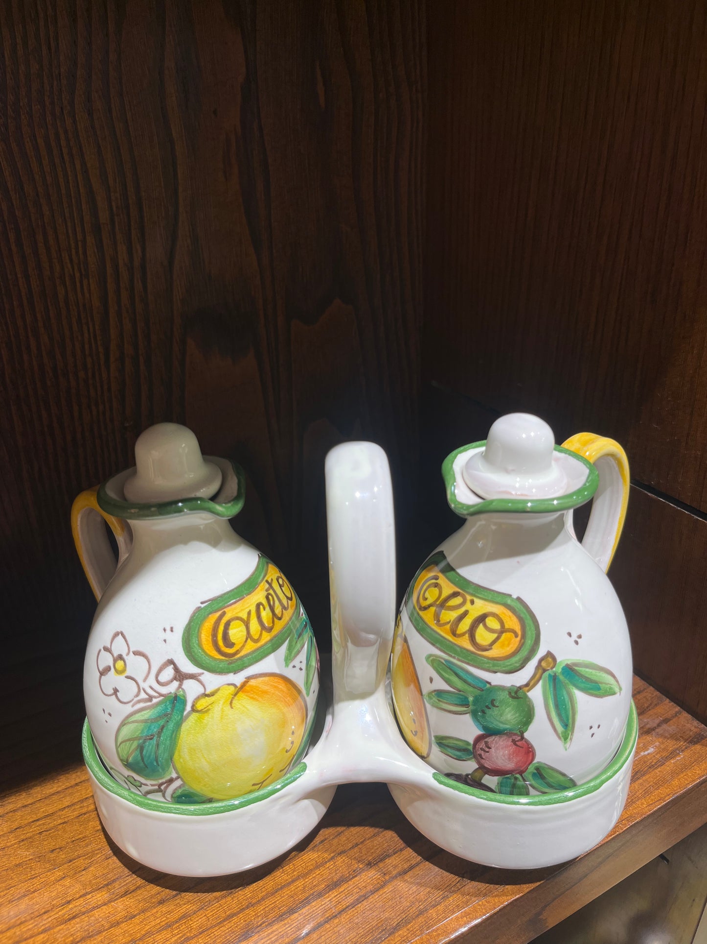 ceramic oil and vinegar set