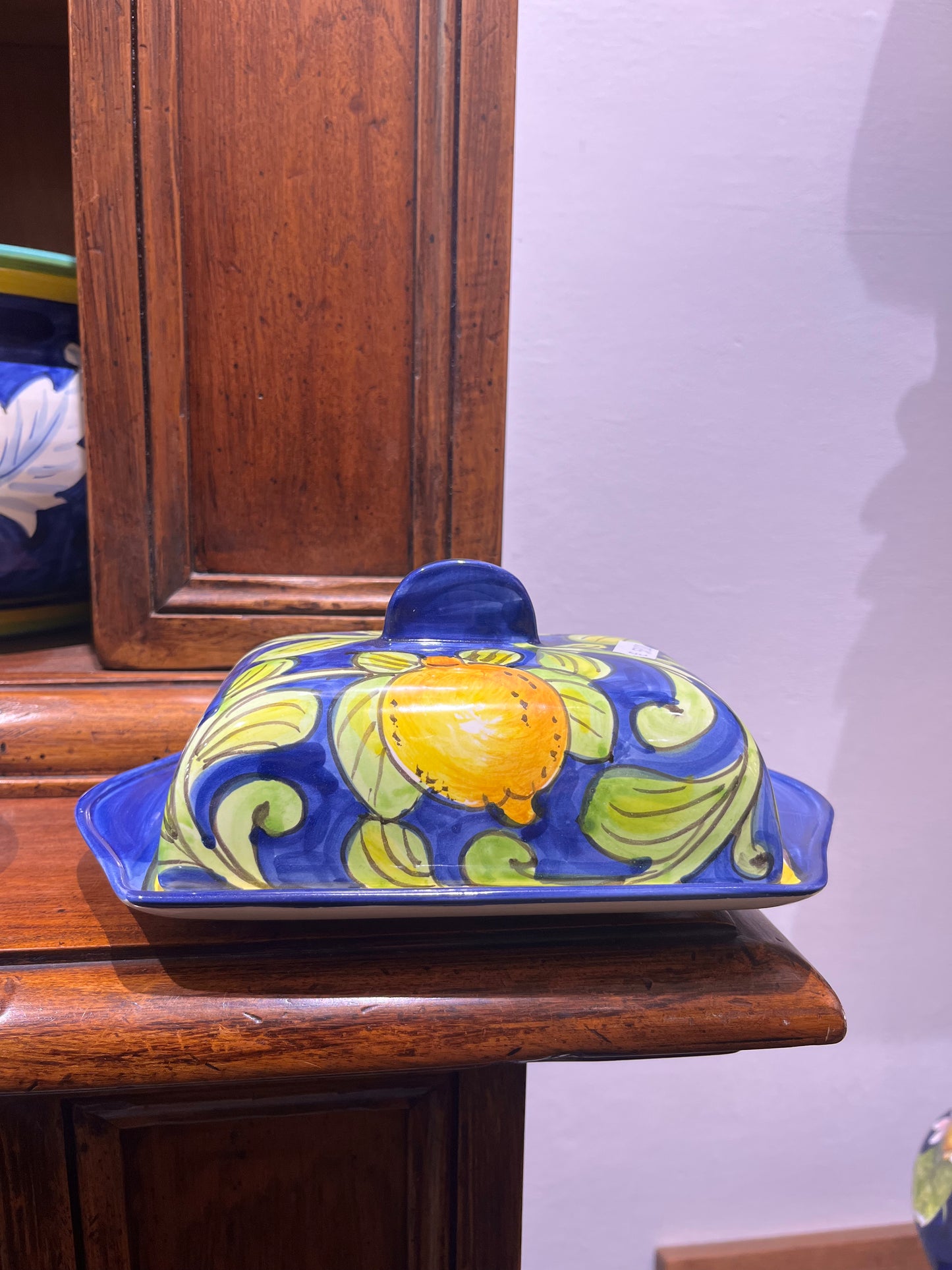 ceramic butter dish