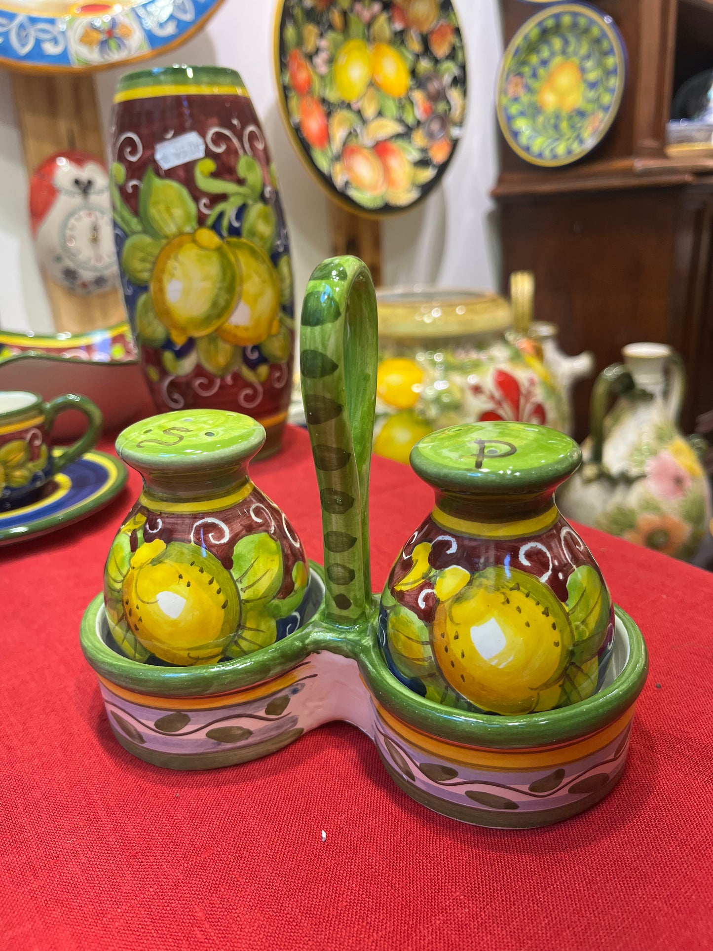 ceramic salt and pepper shakers