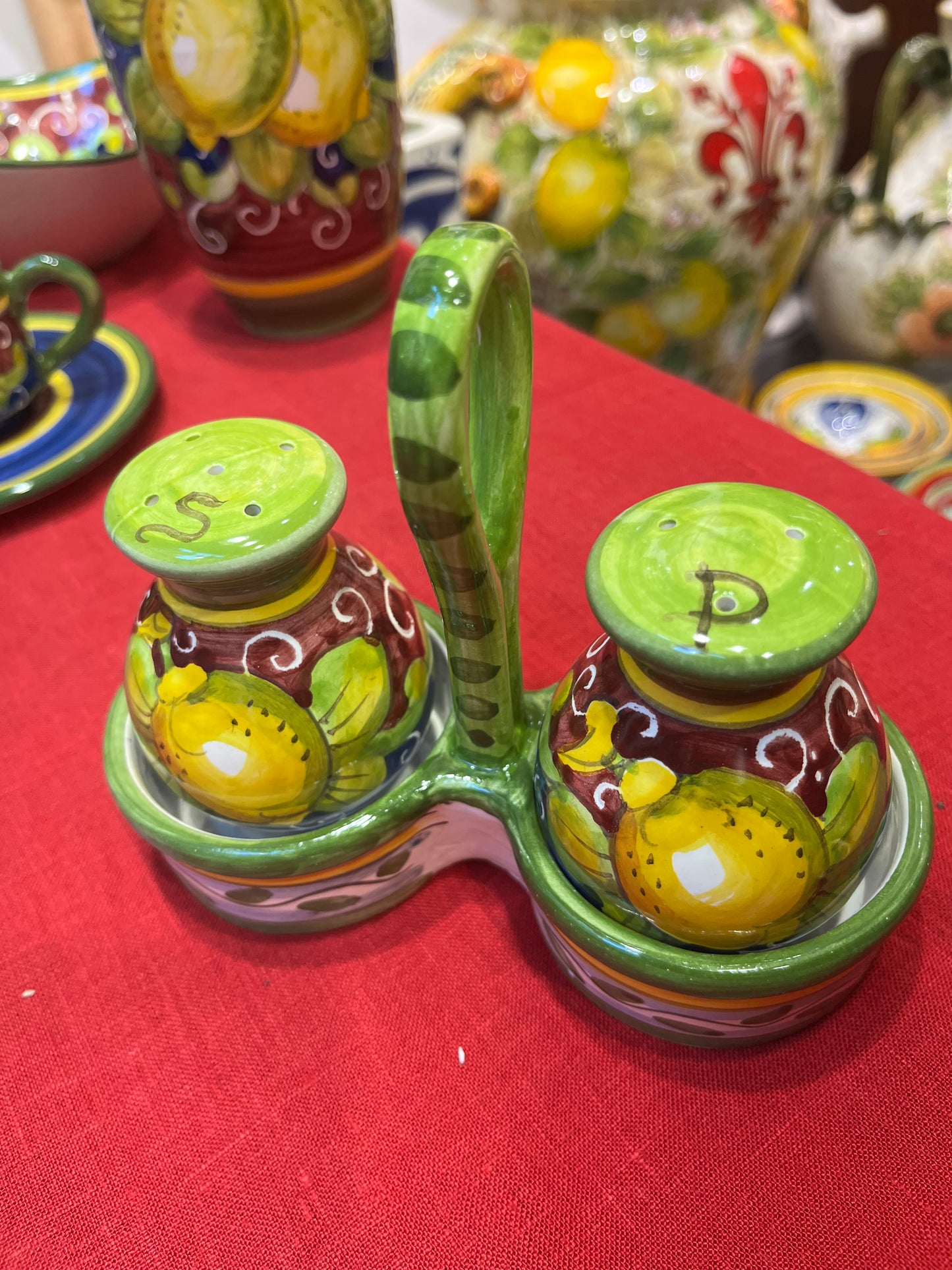 ceramic salt and pepper shakers