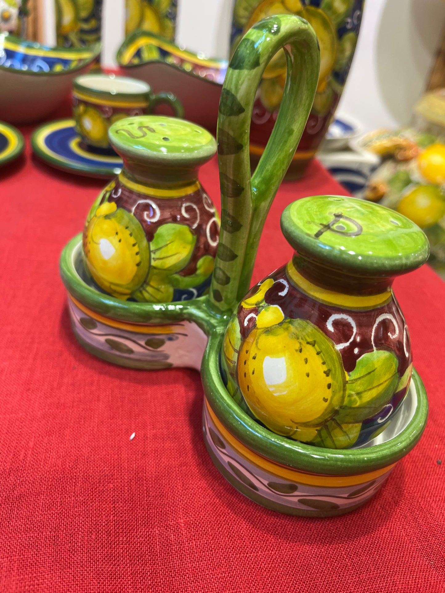 ceramic salt and pepper shakers