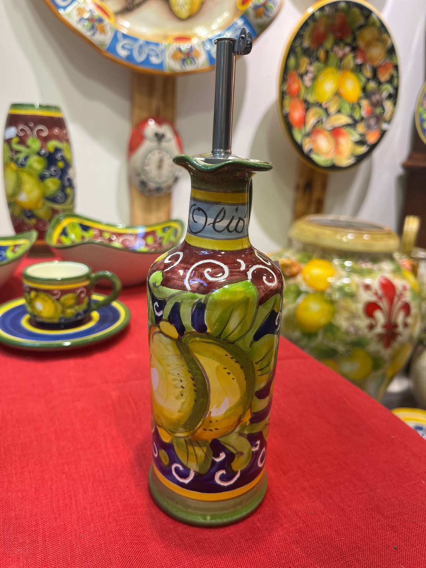 ceramic oil dispenser