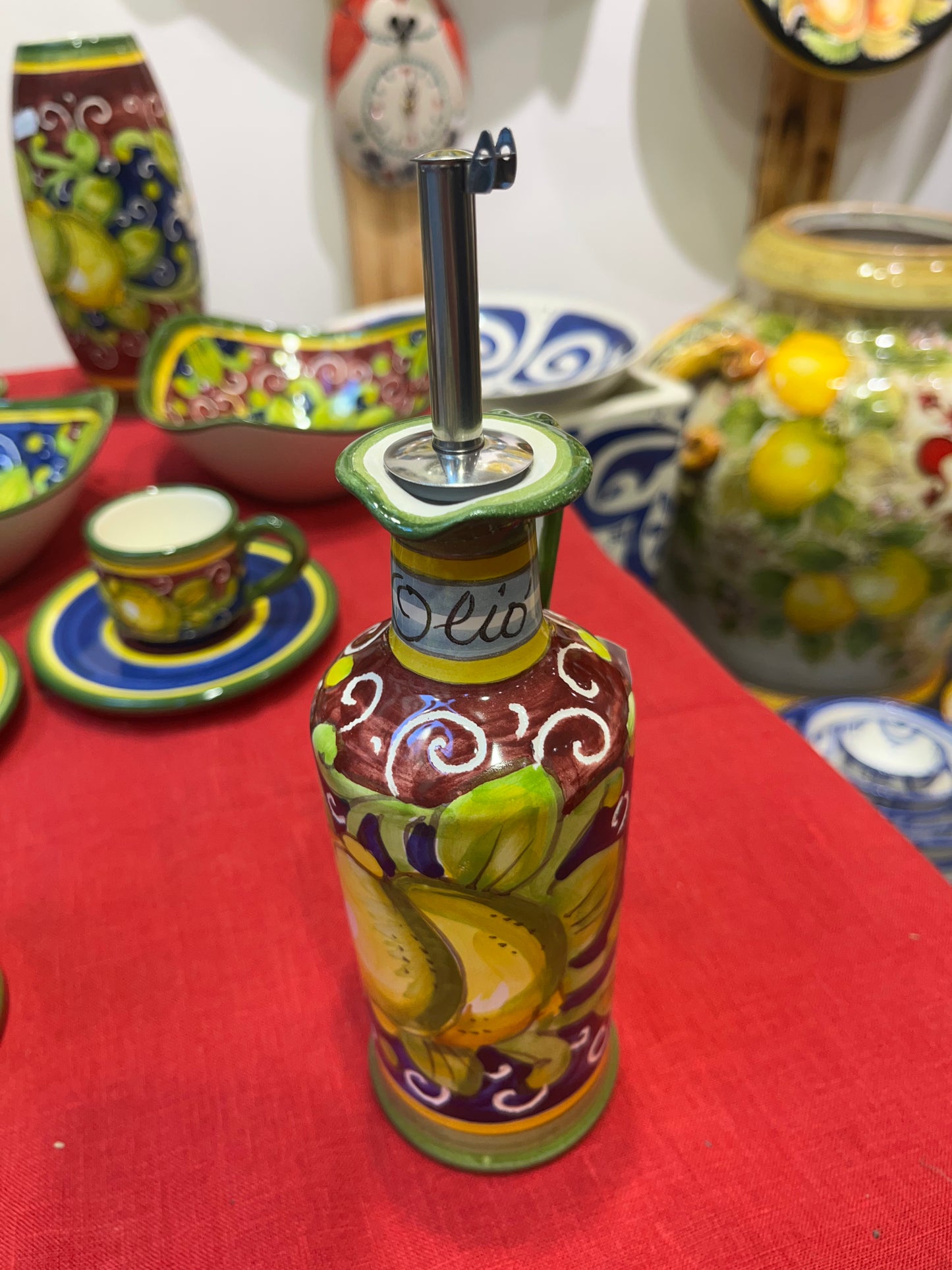 ceramic oil dispenser