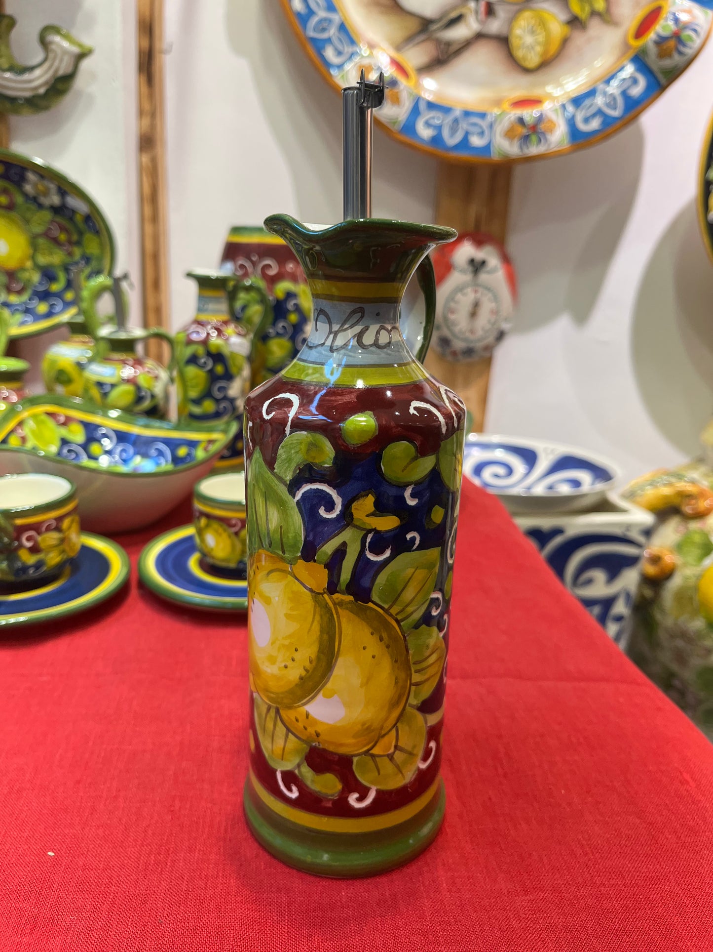 ceramic oil dispenser