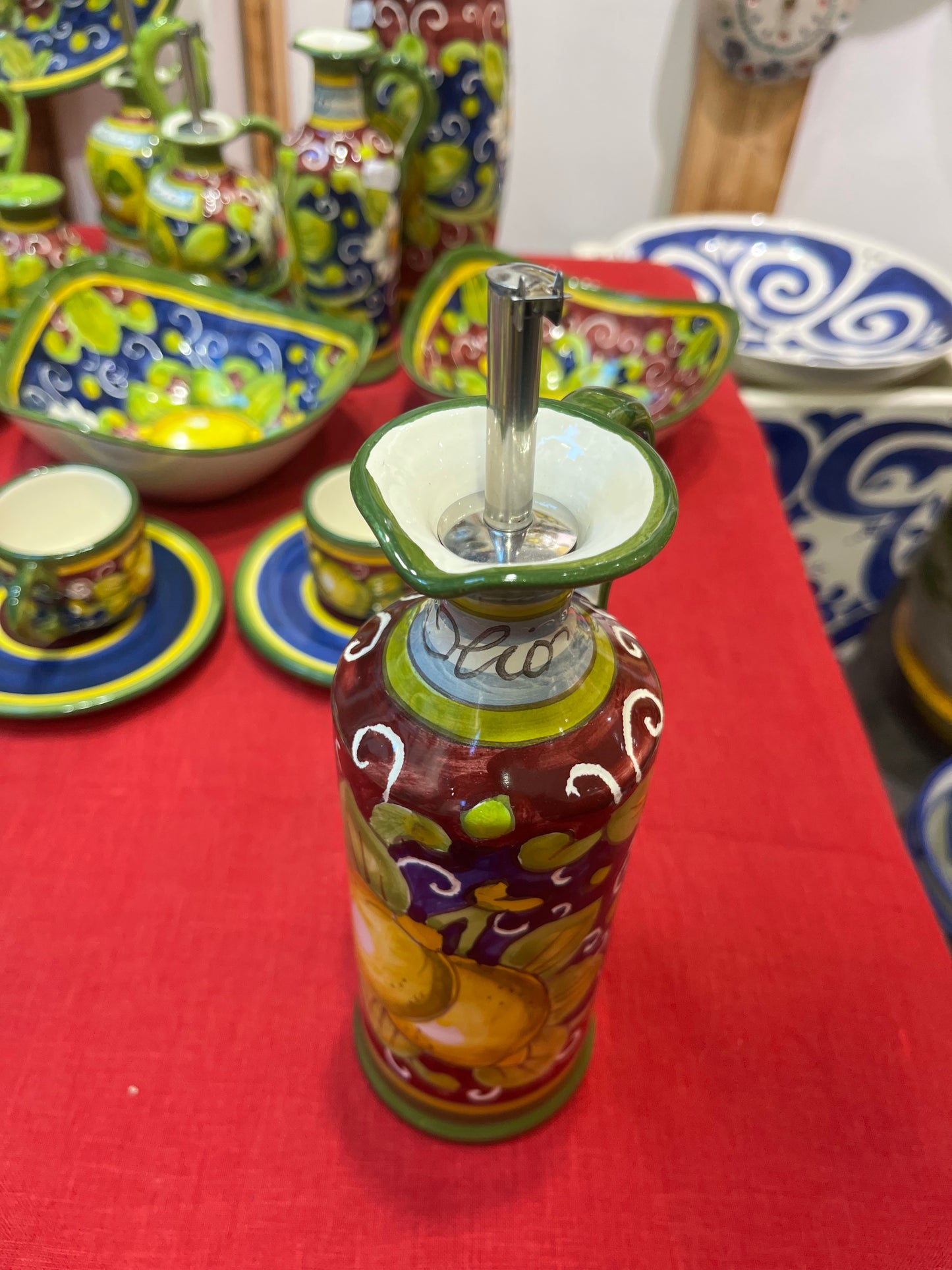 ceramic oil dispenser