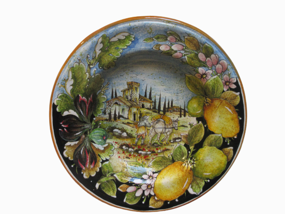 piatto di ceramica