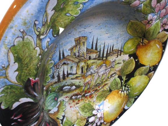 piatto di ceramica