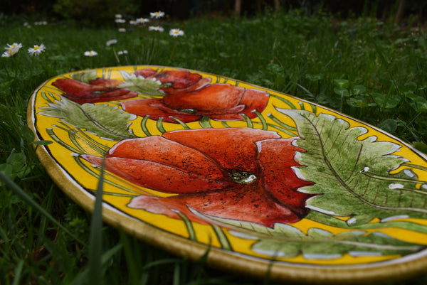 Large ceramic platter