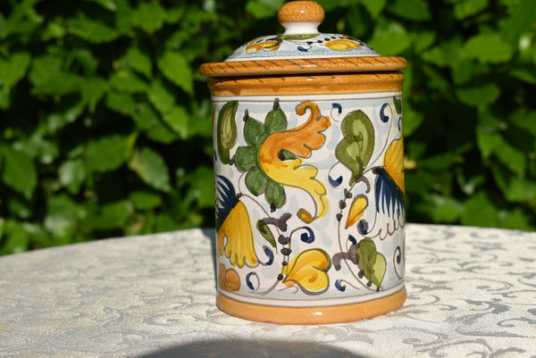 Ceramic container jar